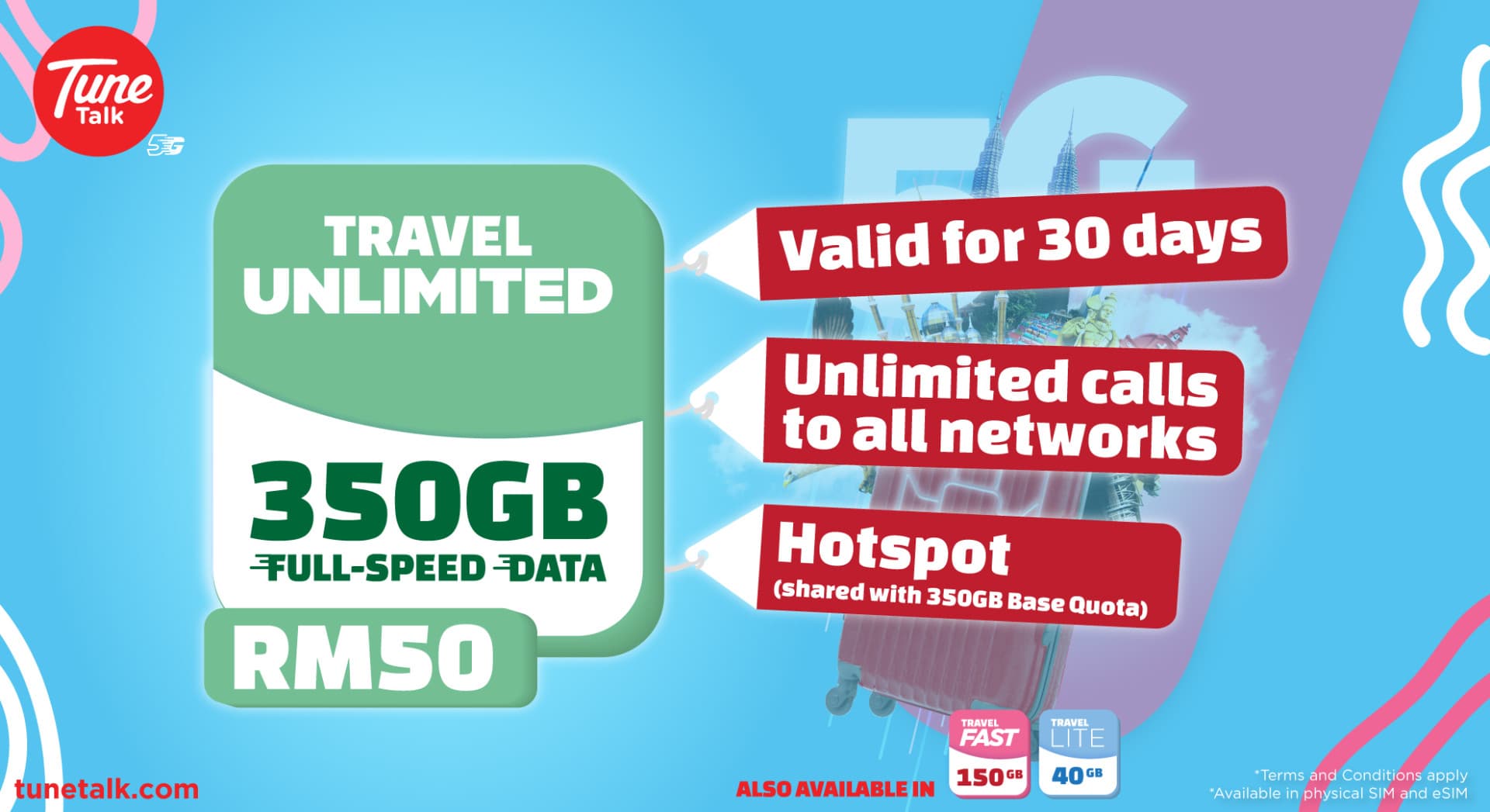Malaysia 5G SIM Card (Kuala Lumpur International Airport Terminal 1 Pickup) - تصویر 3