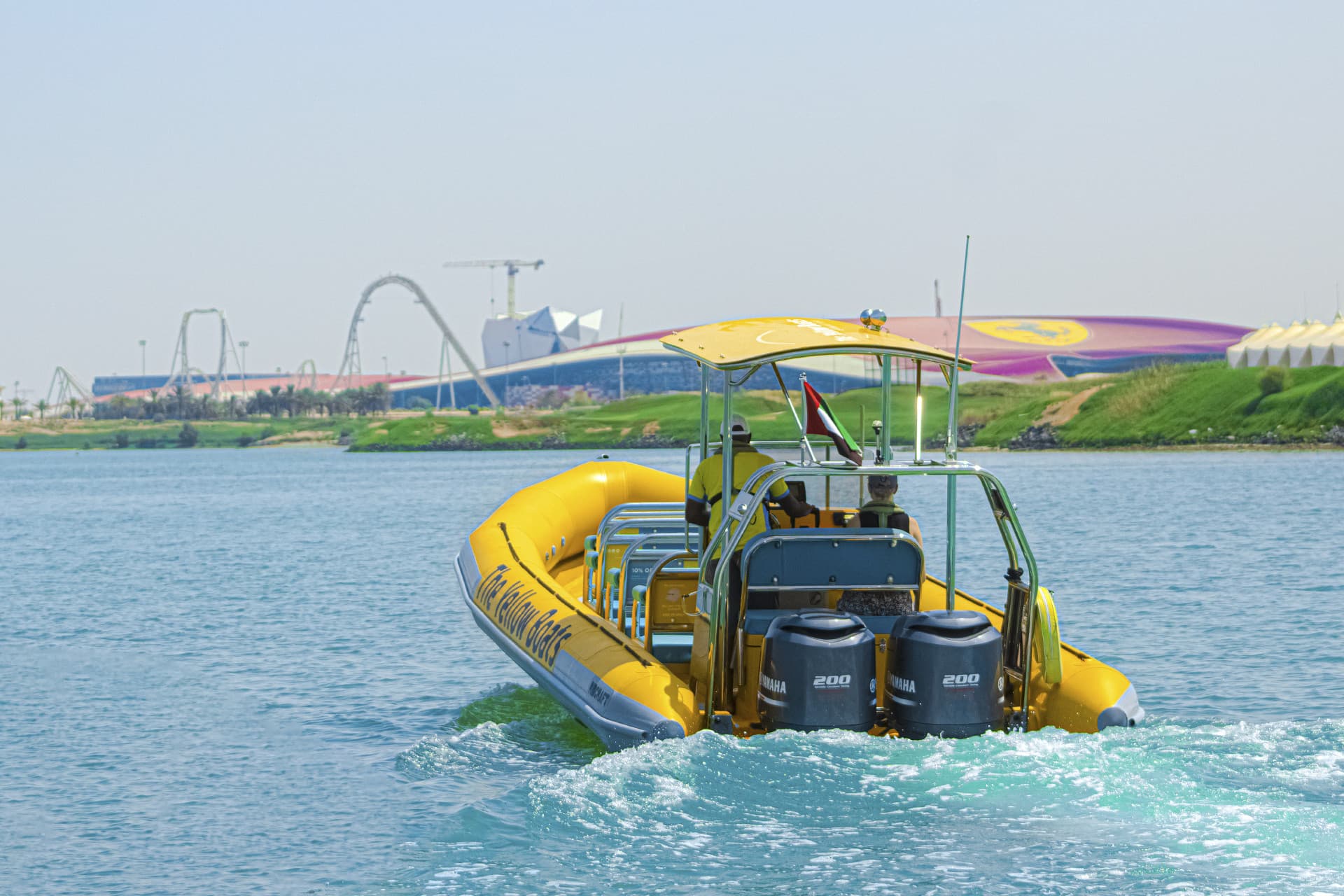 The Yellow Boats Abu Dhabi Speedboat Tour - تصویر 11