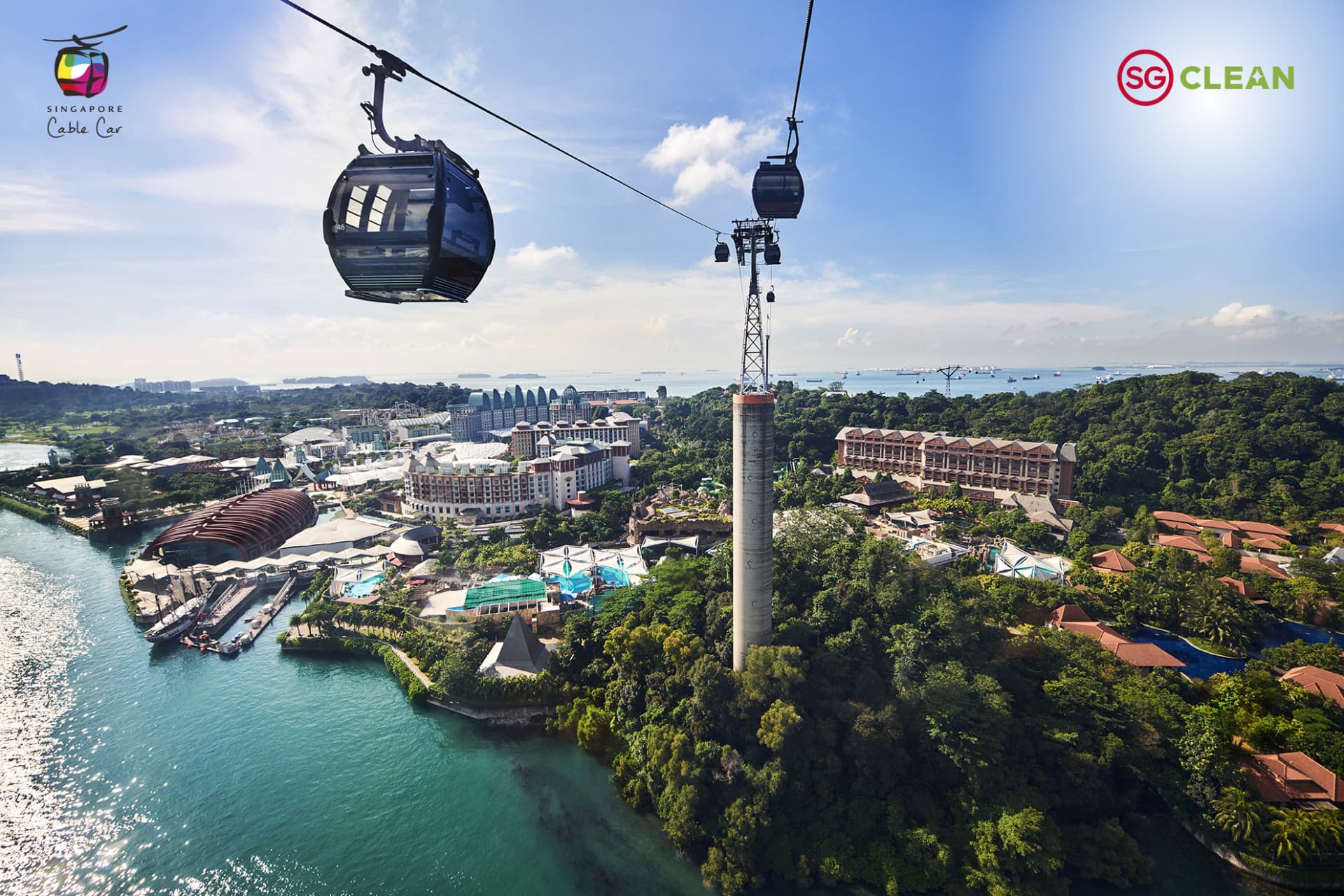 COMBO: Singapore Cable Car + SkyHelix Sentosa - تصویر 4