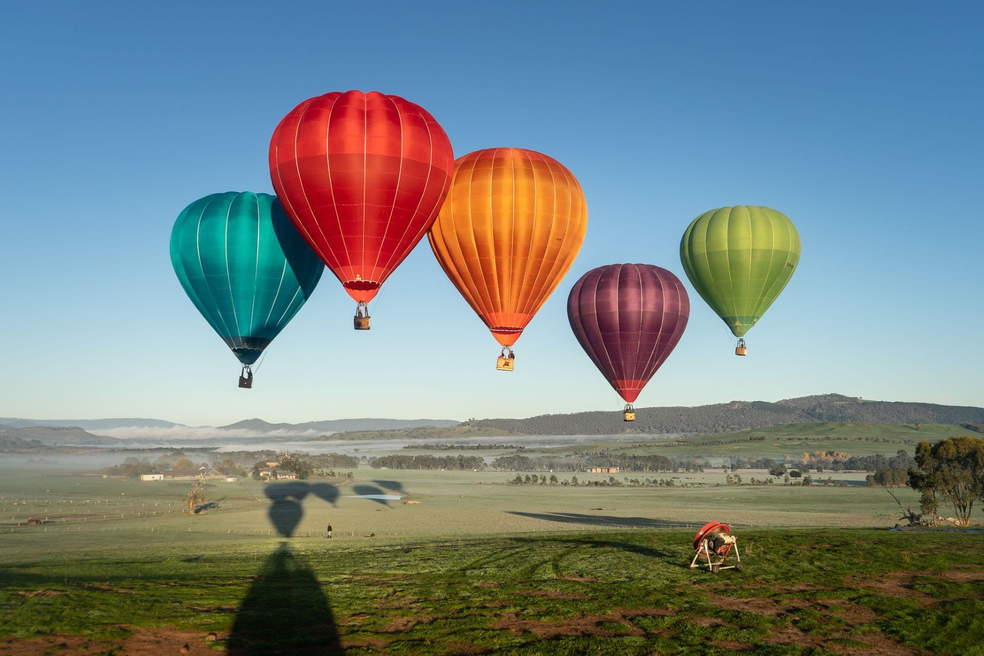 Sunrise Hot Air Balloon Flight over Yarra Valley with Photos - تصویر 3