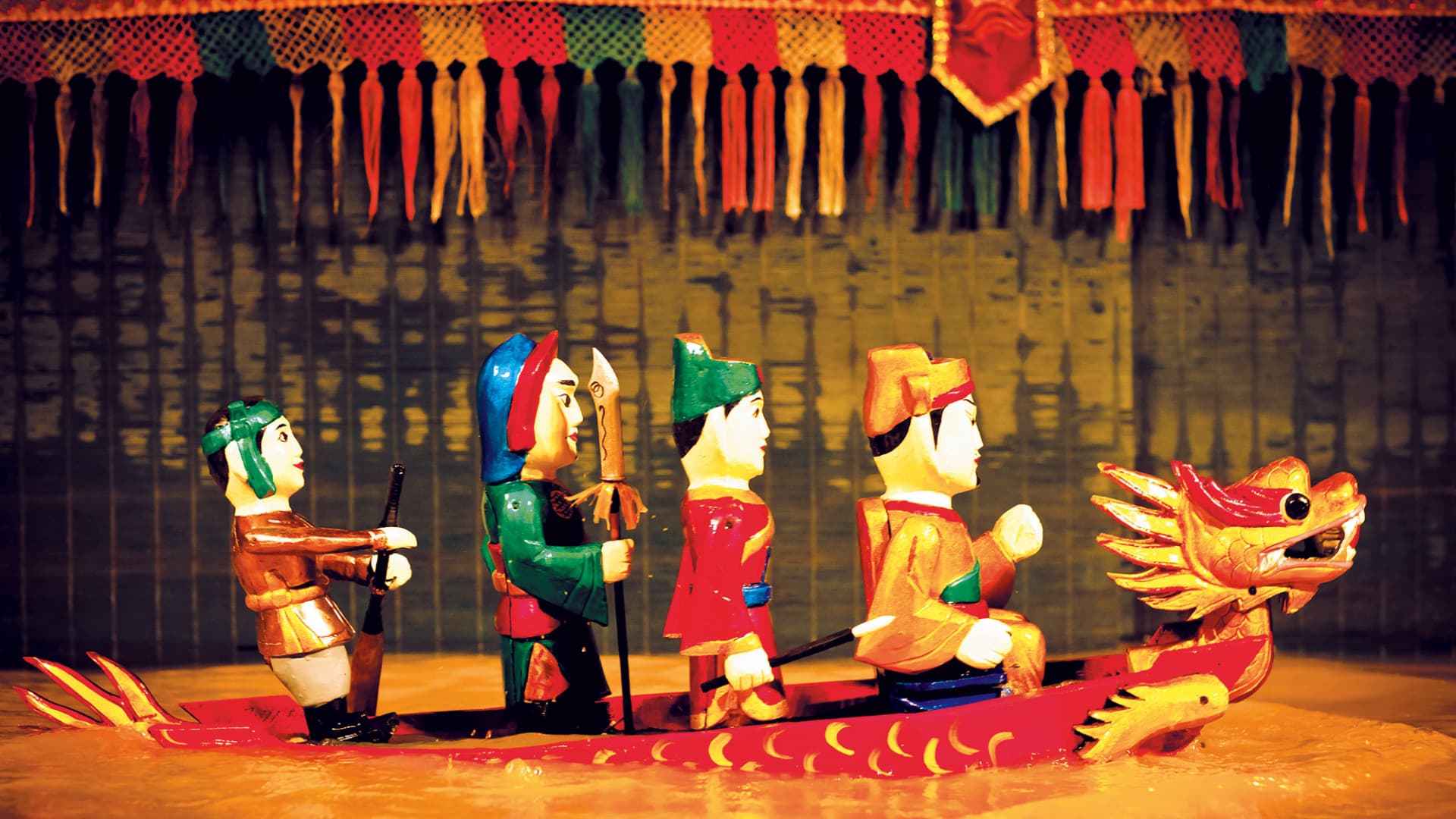 Golden Dragon Water Puppet Show - تصویر 4