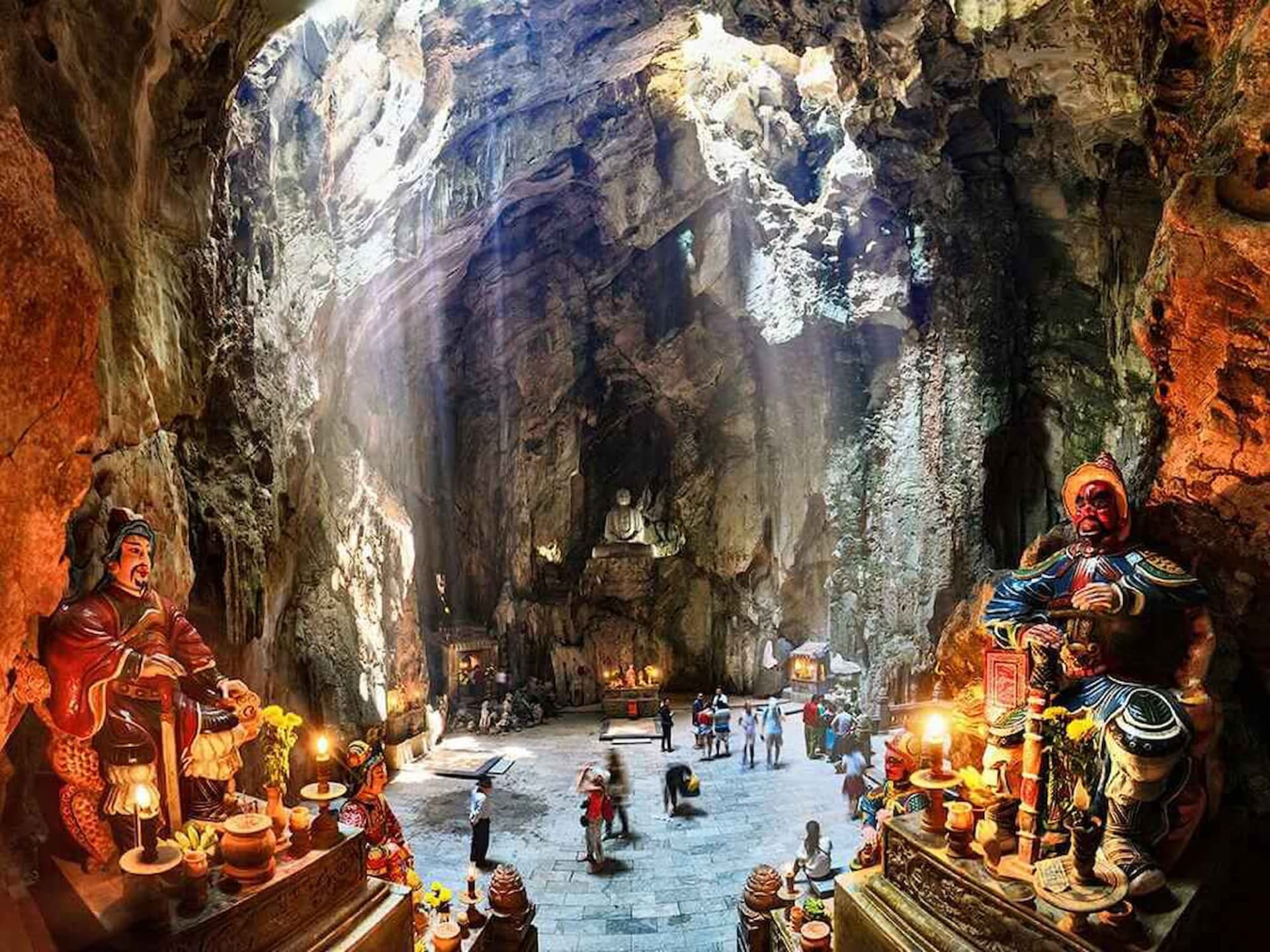 Marble Mountain, Hoi An Ancient Town and Coconut Forest Basket Boat Ride Experience from Da Nang - تصویر 5