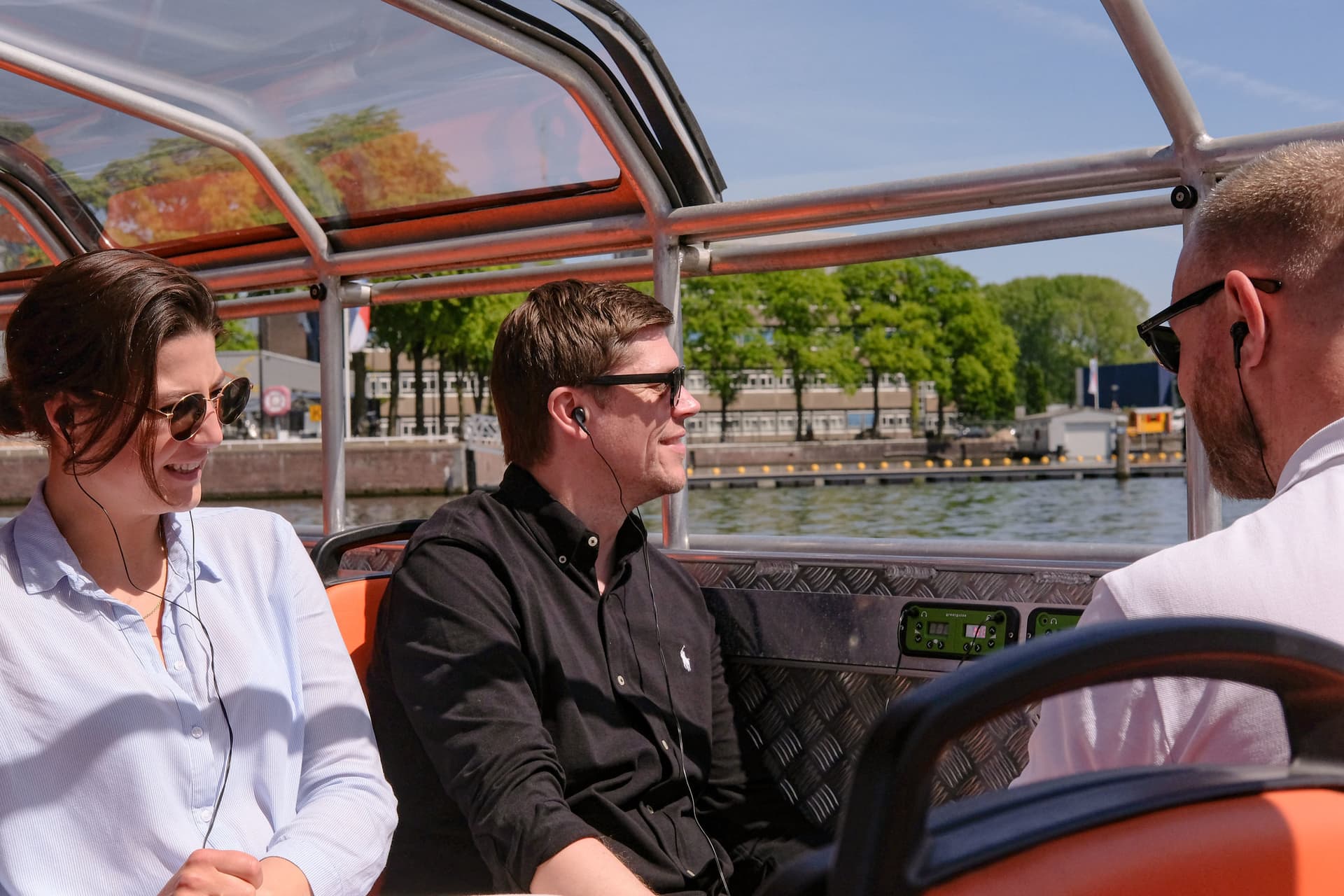 Amsterdam Semi-Open Boat Canal Cruise Ticket - تصویر 6