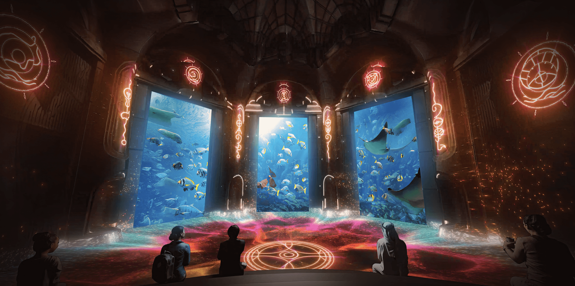 Atlantis Aquaventure World Dubai - The Lost World Aquarium Ticket - تصویر 3