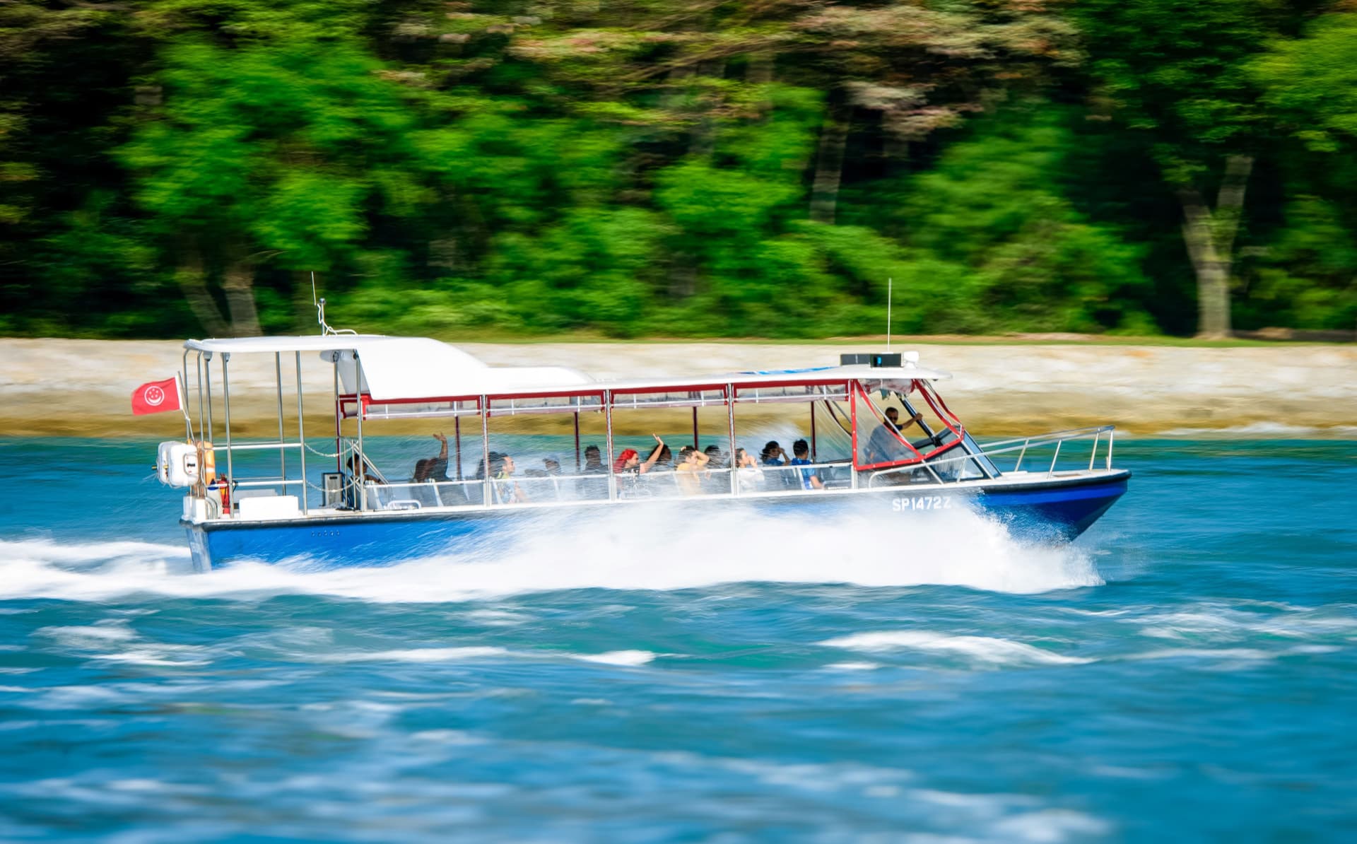 COMBO: Singapore Cable Car + Albatross Hop-On Hop-Off Speedboat Tickets - تصویر 3