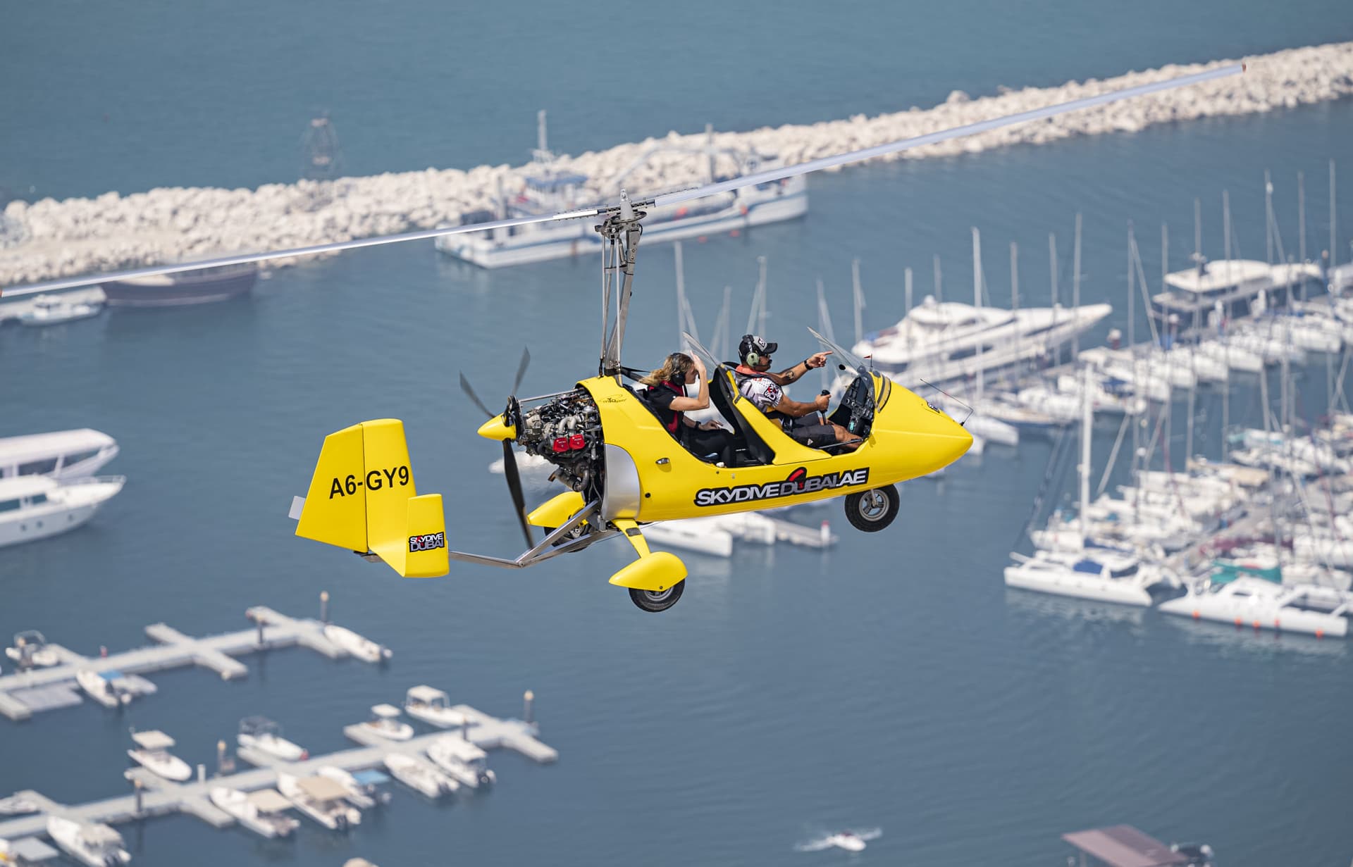 Gyrocopter Dubai Flight Experience - تصویر 9