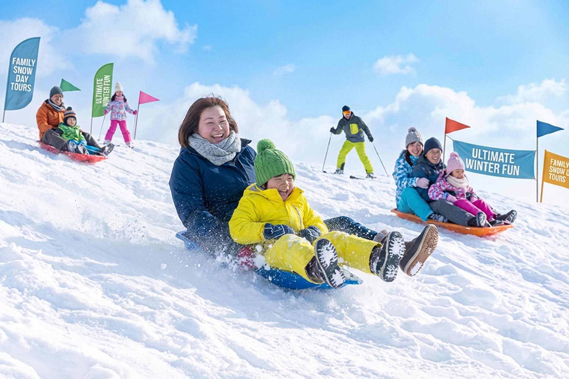 Vivaldi Park Winter Ski and Eobi Ice Valley Day Tour from Seoul - تصویر 12