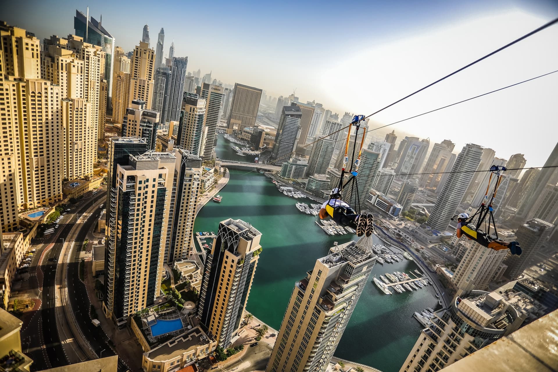 XLine Dubai Marina Zipline - تصویر اصلی