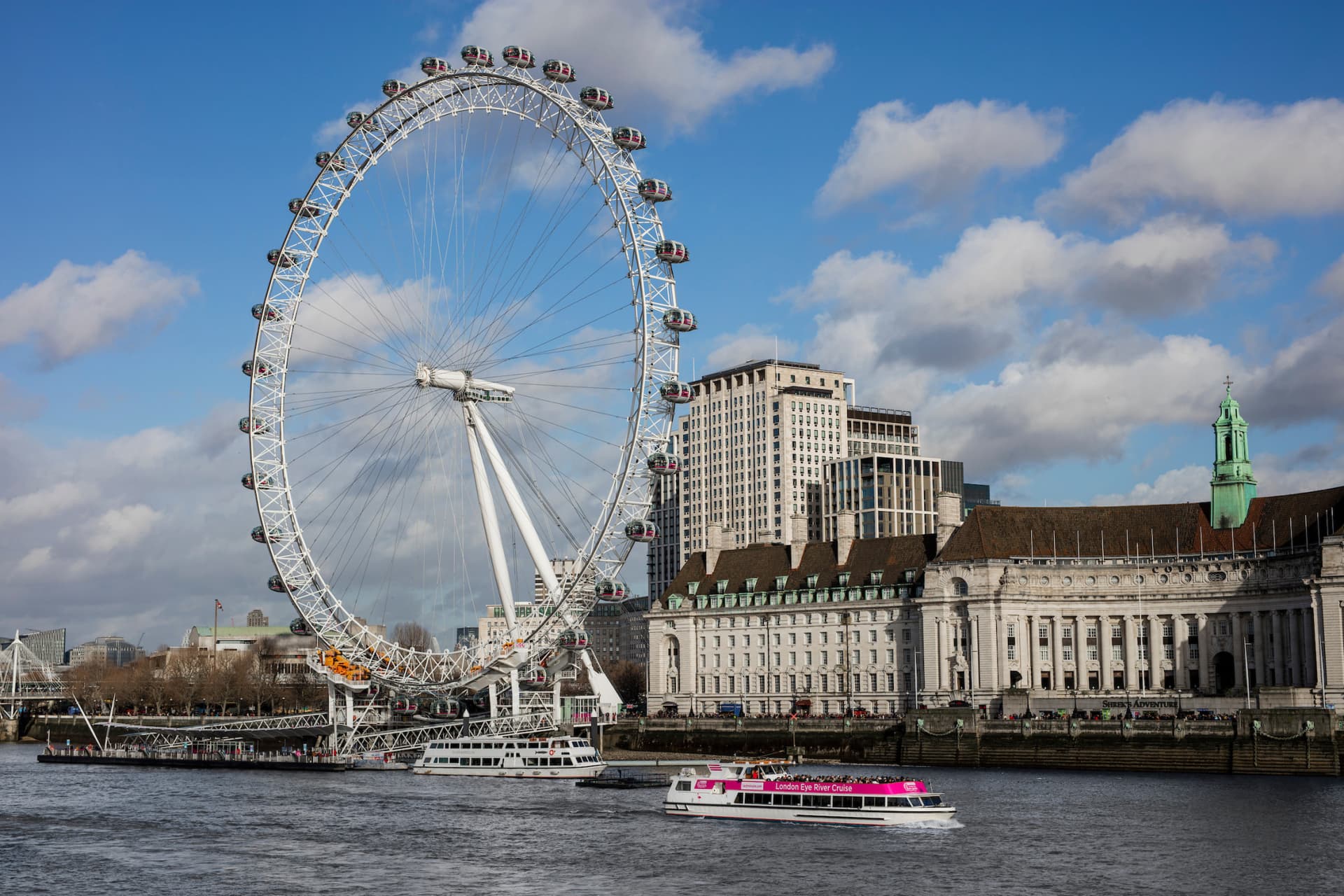 COMBO: London Eye + River Thames Cruise Ticket - تصویر اصلی