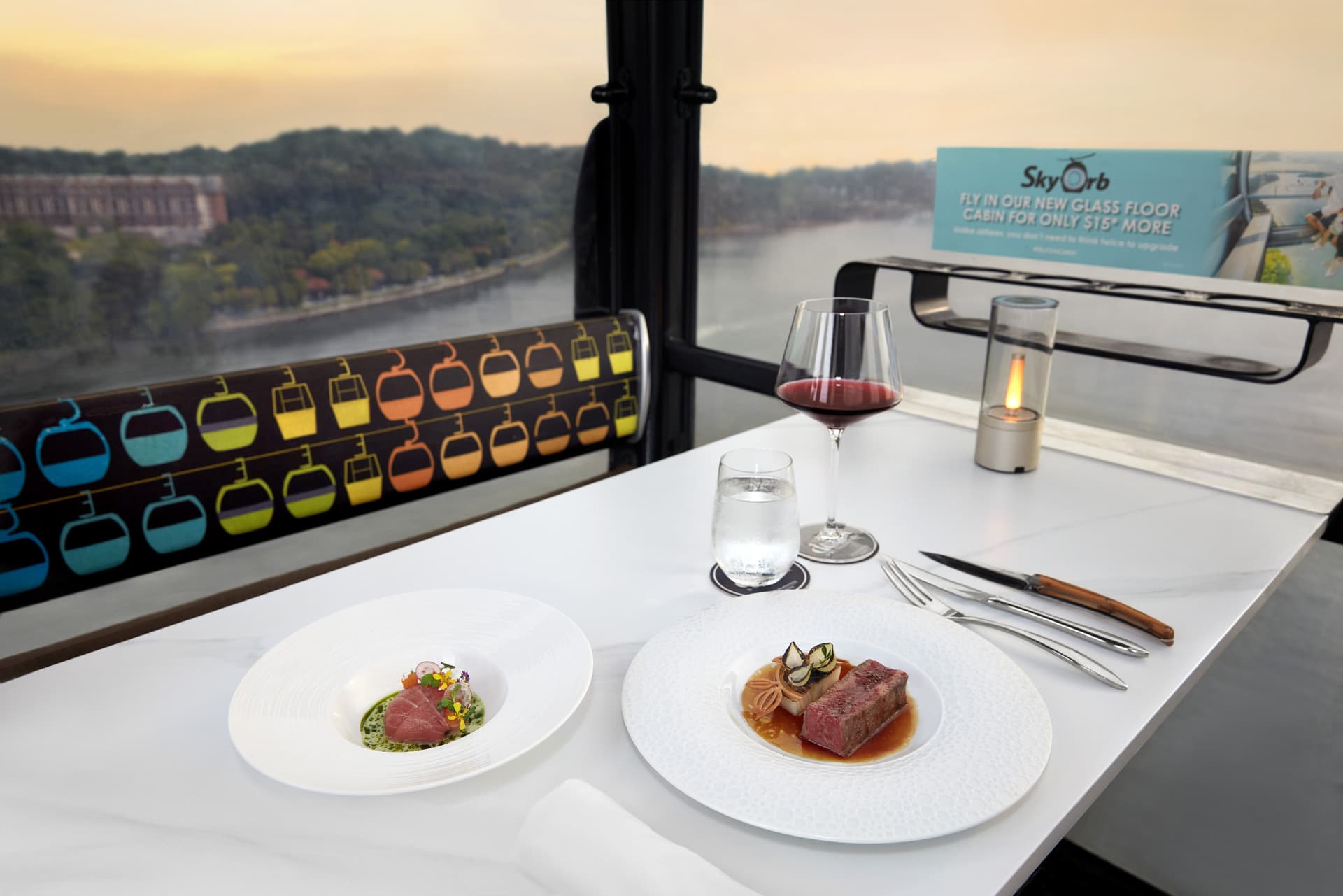 Singapore Cable Car Sky Dining Experience - تصویر اصلی