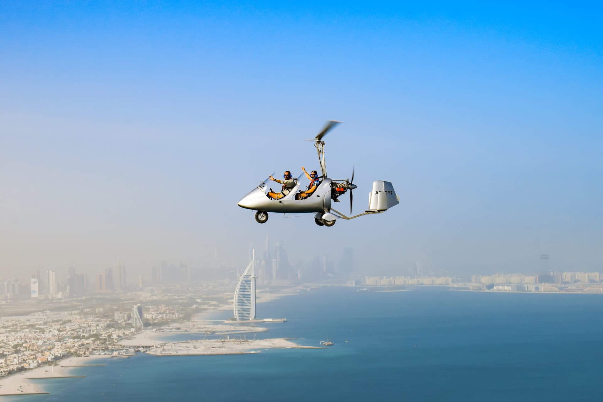 Gyrocopter Dubai Flight Experience - تصویر 13