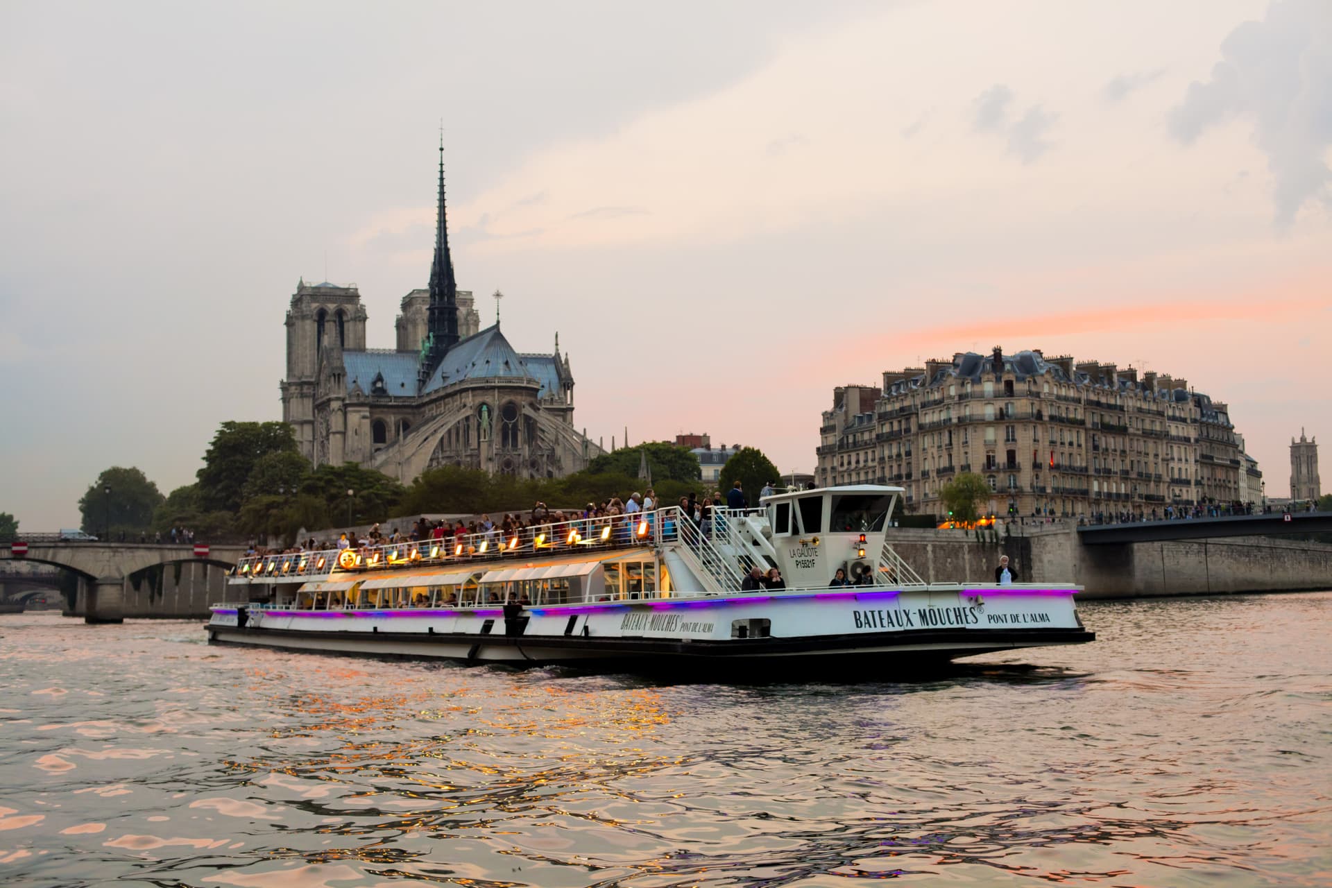 Seine River Sightseeing Cruise by Bateaux Mouches - تصویر 6