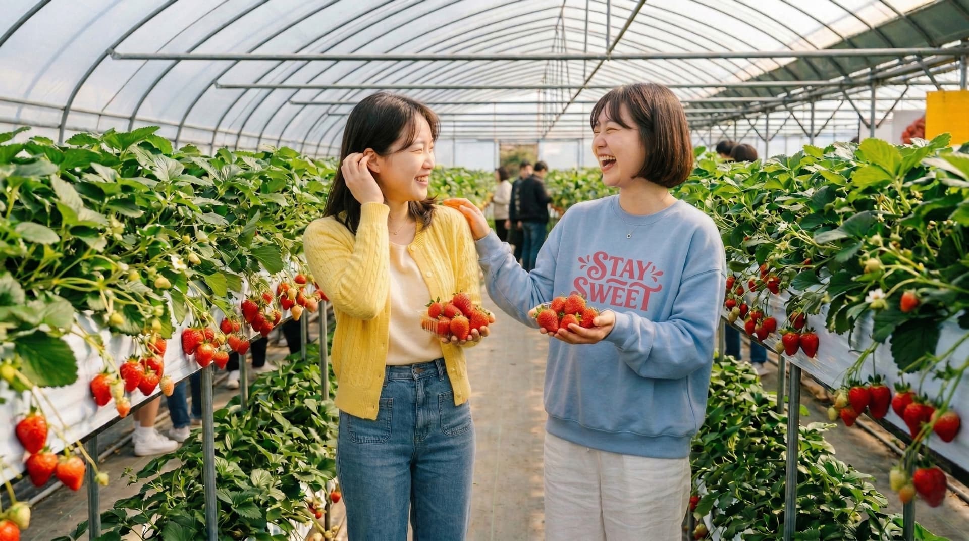 Strawberry Picking, Vivaldi Park, and Eobi Ice Valley Full-Day Tour from Seoul - تصویر اصلی