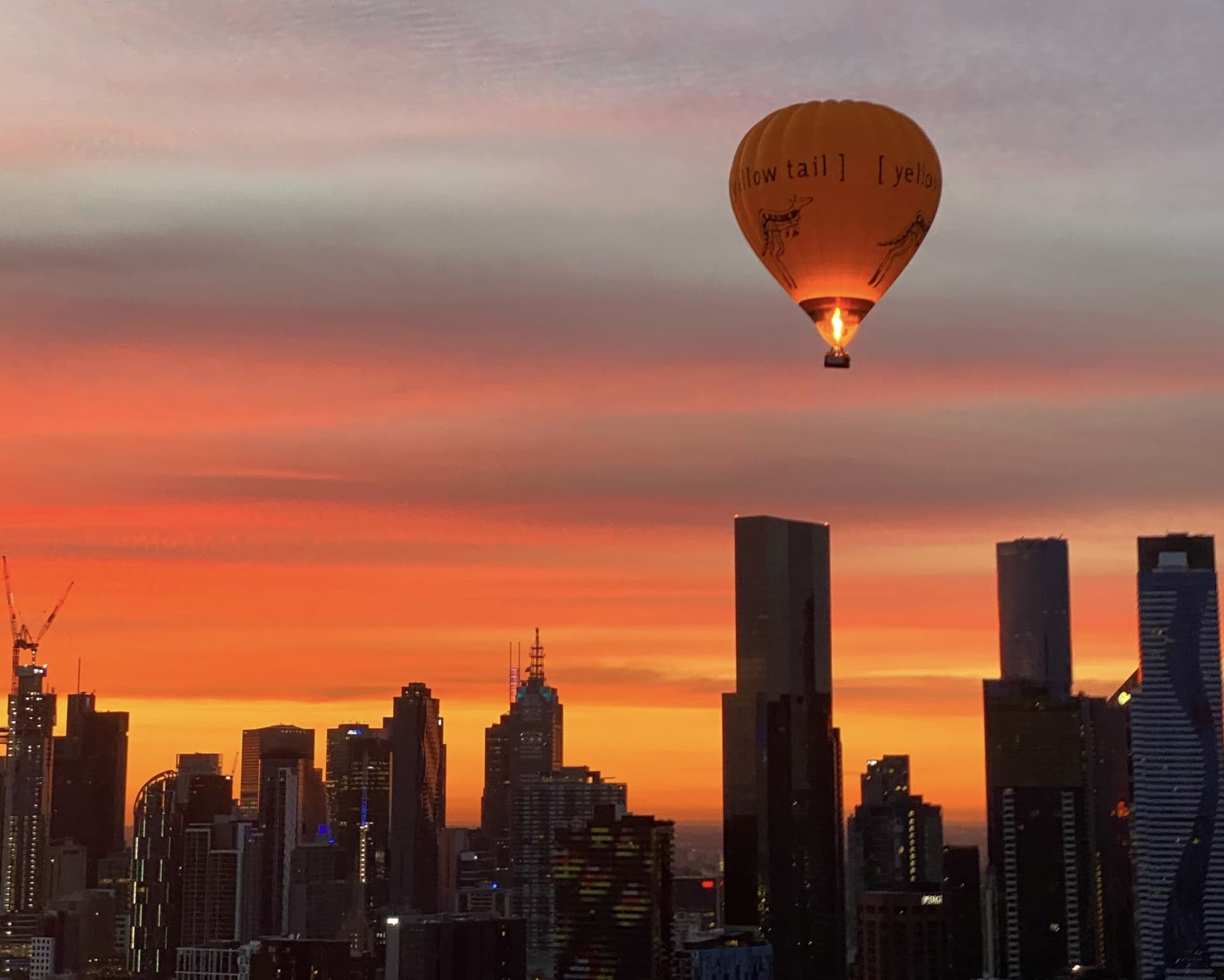 Sunrise Hot Air Balloon Flight over Melbourne with Photos - تصویر 5