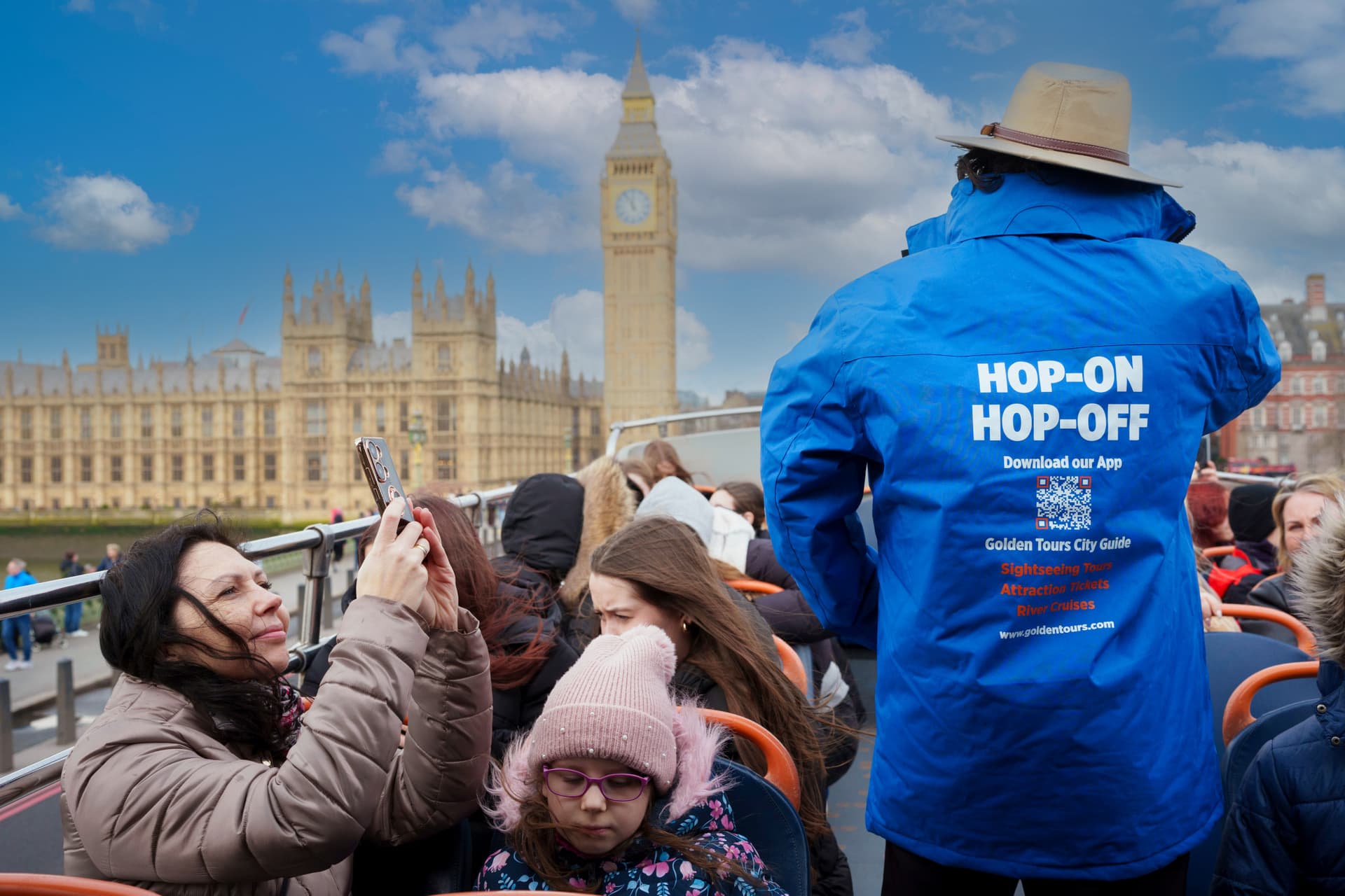 London Open Top Bus Tour with English-speaking Guide - تصویر 3
