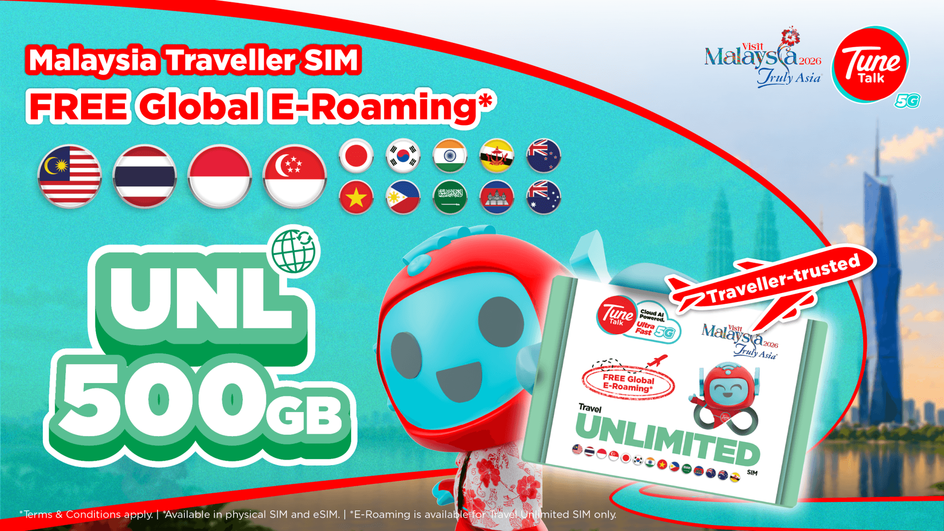 Malaysia Tune Talk 5G eSIM - تصویر 3
