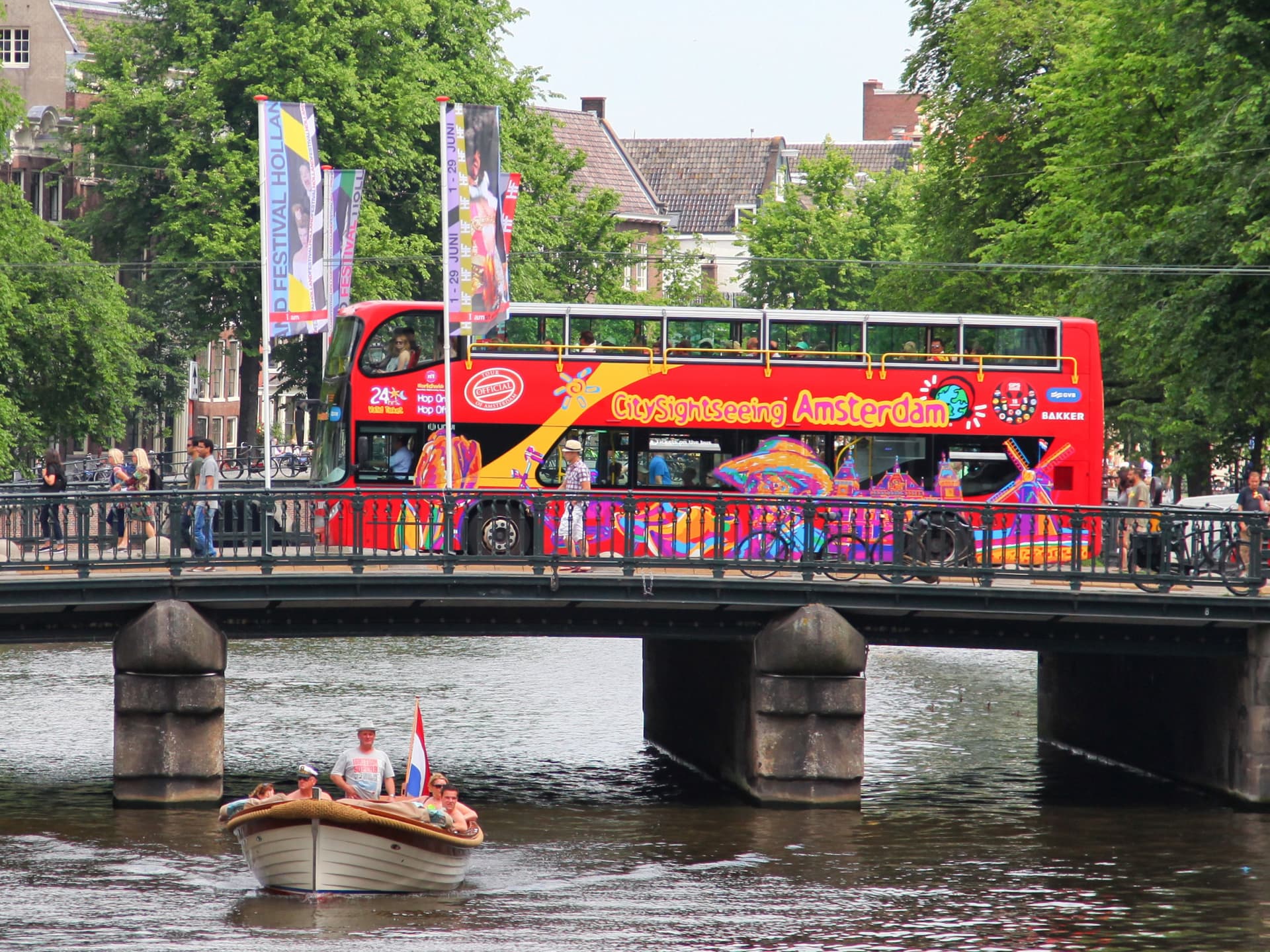 City Sightseeing Amsterdam Hop-on Hop-off Bus Tour - تصویر اصلی