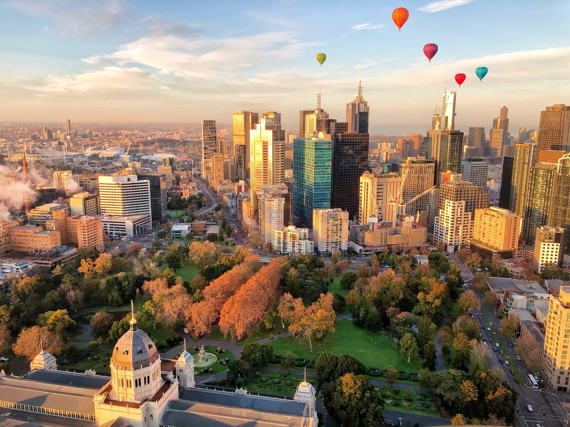 Sunrise Hot Air Balloon Flight over Melbourne with Photos - تصویر 6