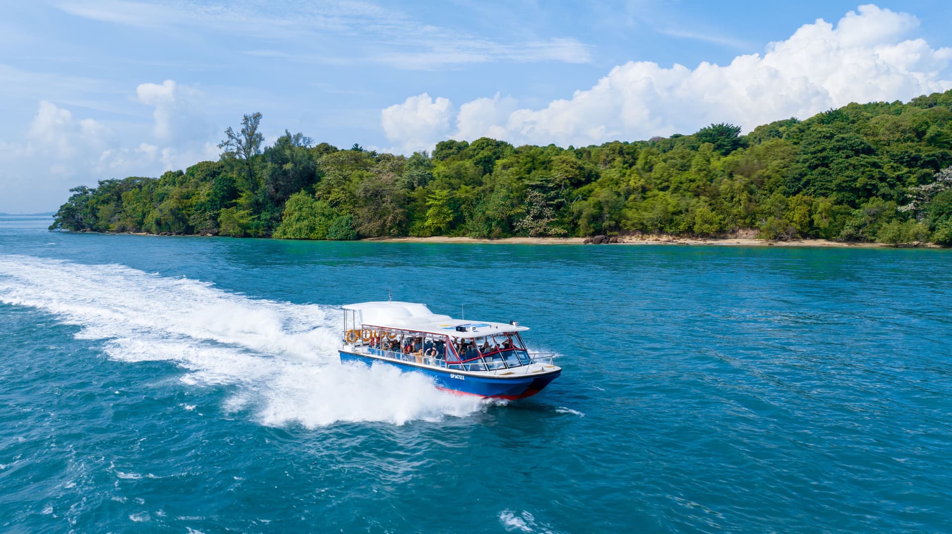 COMBO: Singapore Cable Car + Albatross Hop-On Hop-Off Speedboat Tickets - تصویر اصلی
