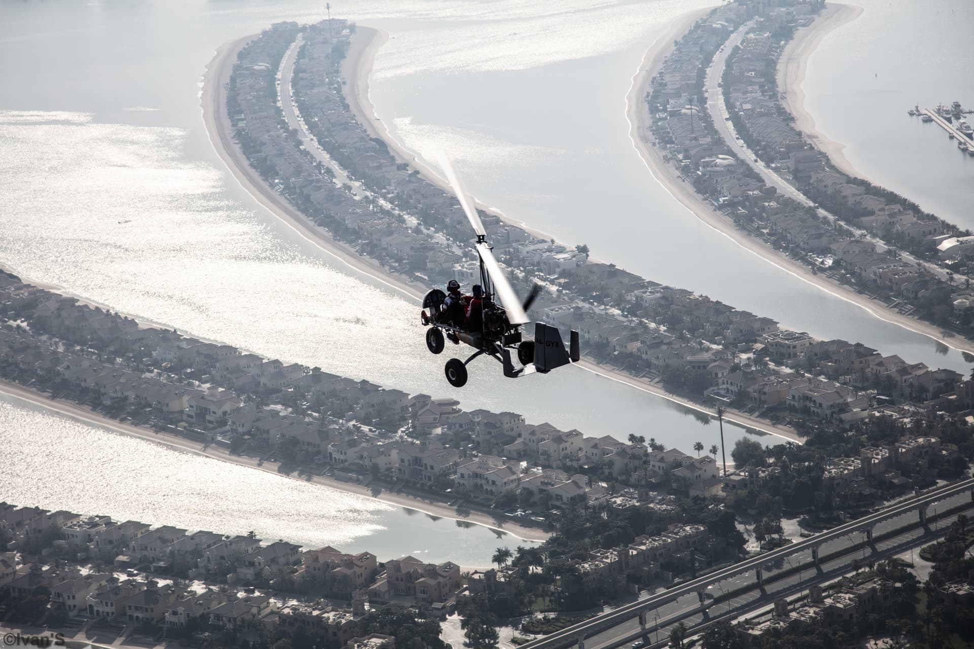 Gyrocopter Dubai Flight Experience - تصویر 14