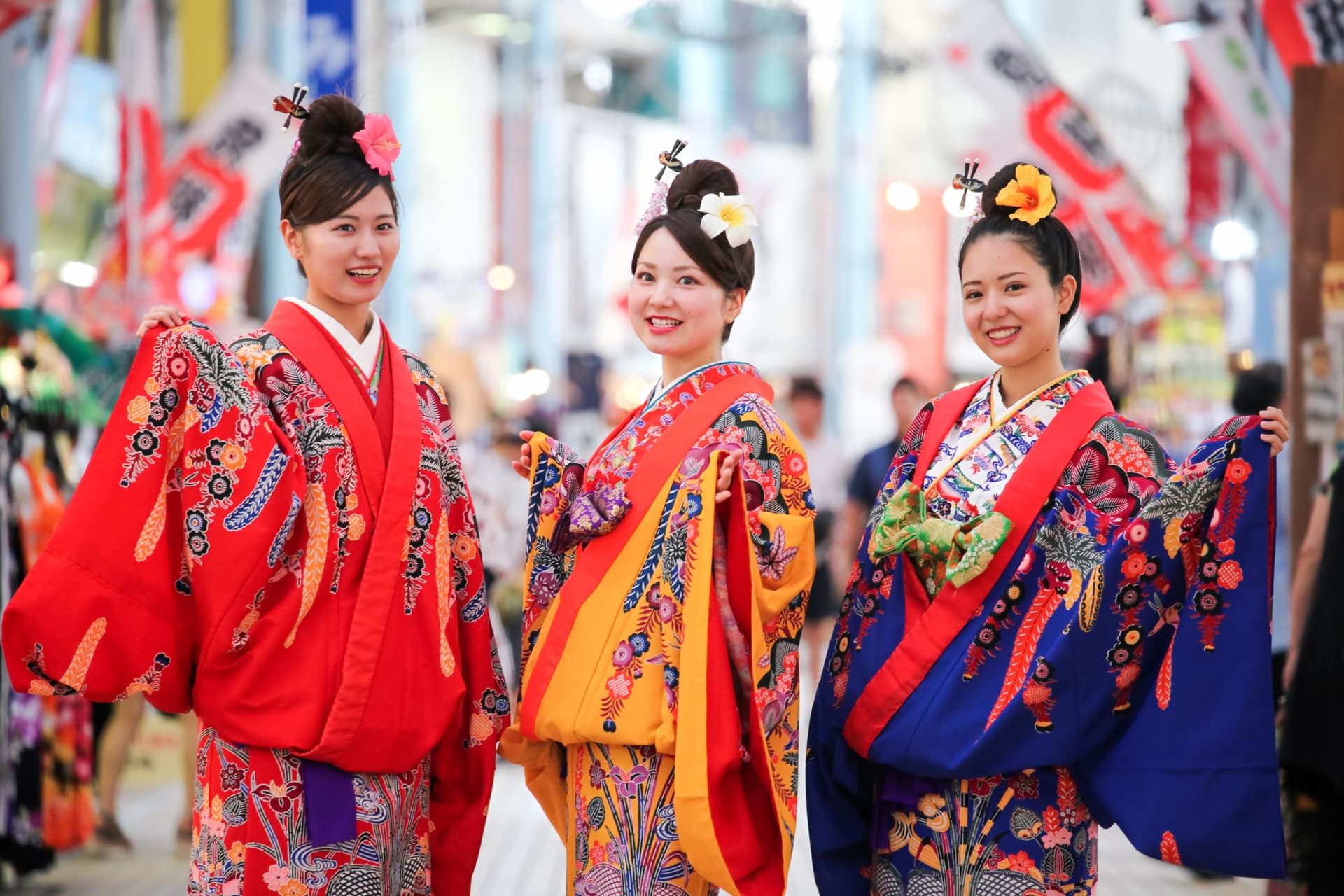 Kimono and Yukata Rental at Okinawa Chura Bijin Ryusou Studio - تصویر اصلی
