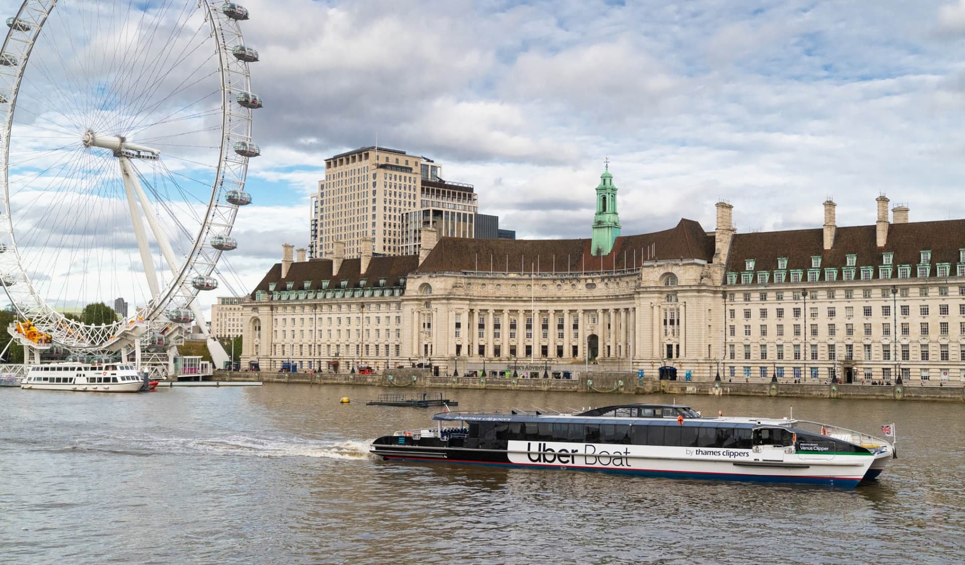 River Thames Uber Boat Transfer by Thames Clippers - تصویر اصلی