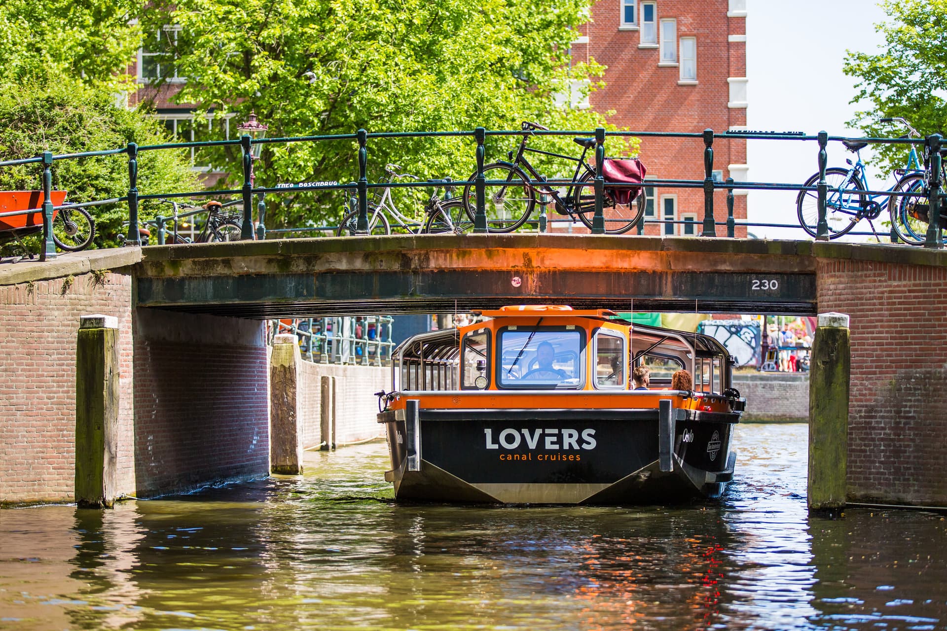Amsterdam Semi-Open Boat Canal Cruise Ticket - تصویر اصلی