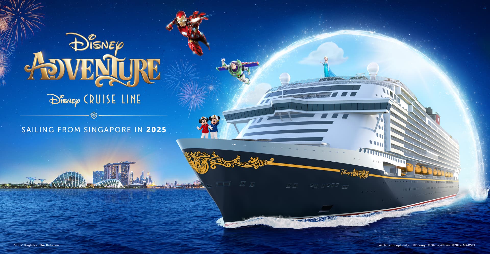 Disney Cruise Line: 4-Night Disney Adventure Cruise from Singapore - تصویر اصلی