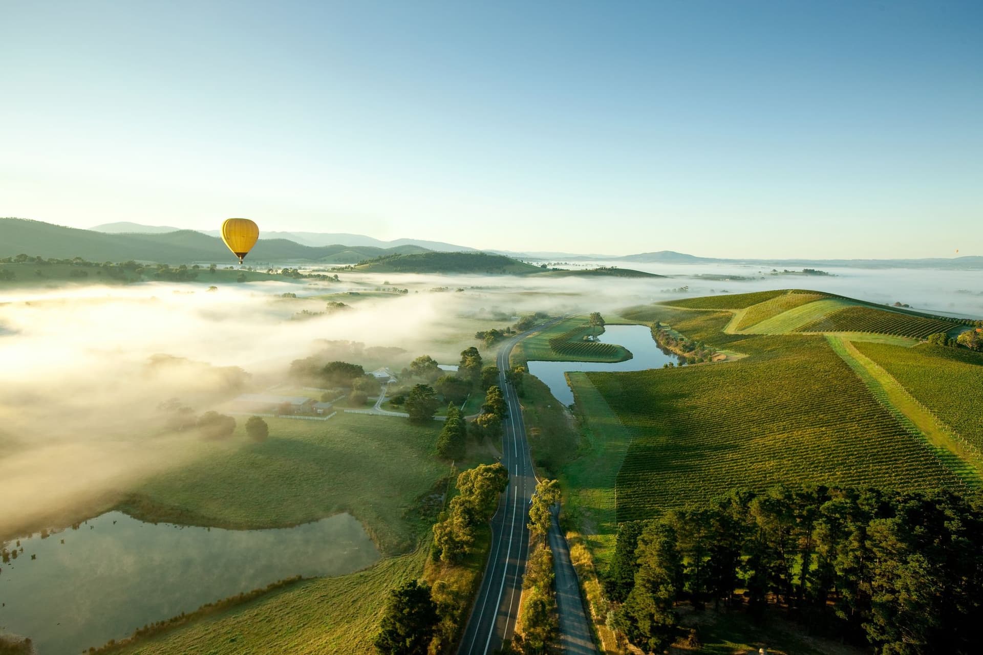 Sunrise Hot Air Balloon Flight over Yarra Valley with Photos - تصویر 5
