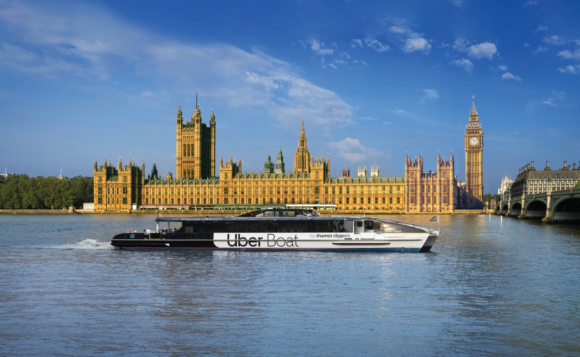 River Thames Uber Boat Transfer by Thames Clippers - تصویر 2