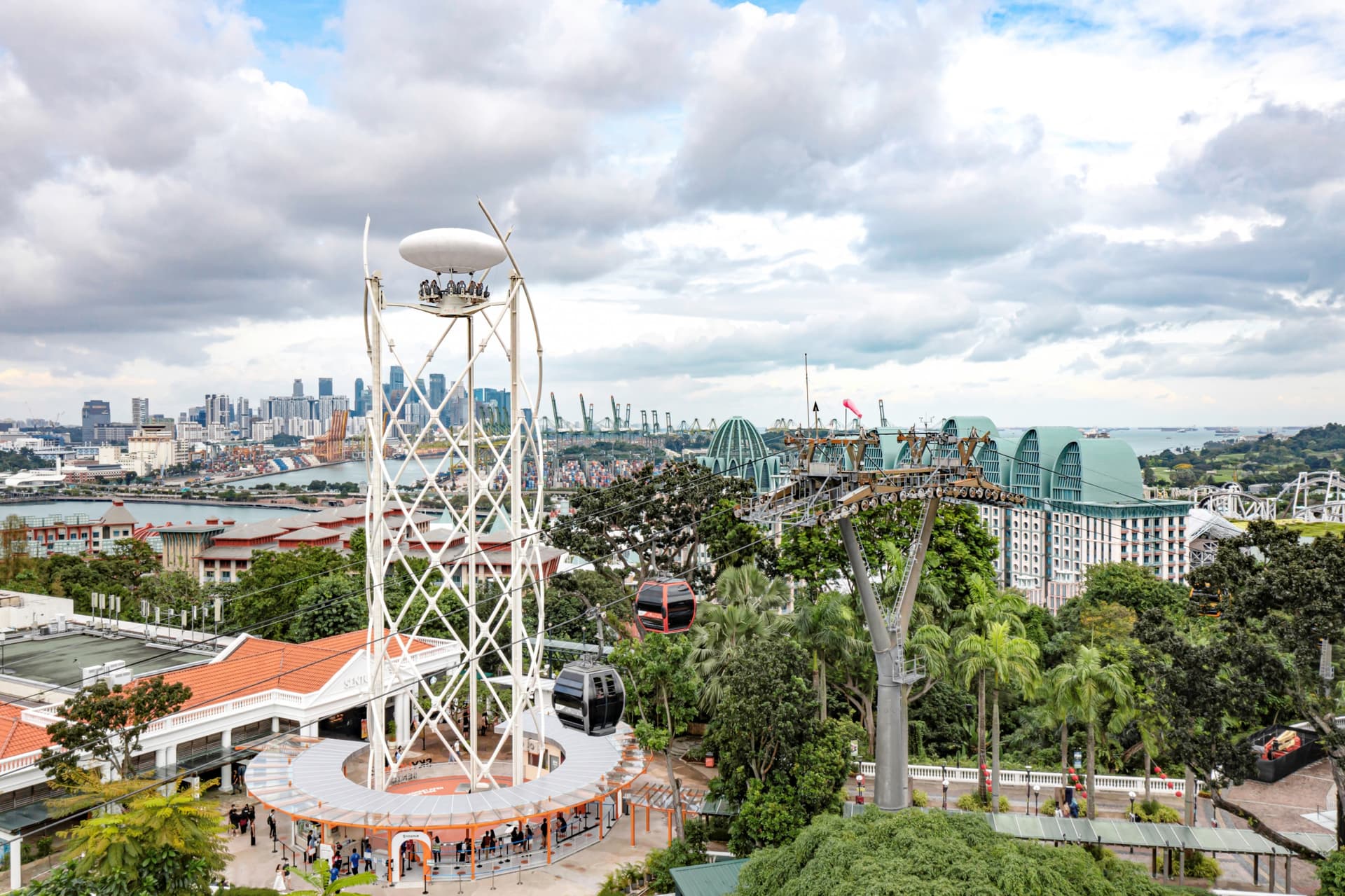 SkyHelix Sentosa Ticket - Singapore's Highest Open-Air Panoramic Ride - تصویر 7