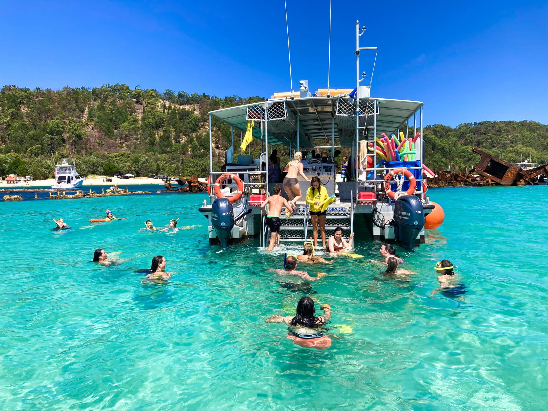 Tangalooma Wrecks & Dolphin Cruise Optional Round transfer from Brisbane City and Gold Coast - تصویر 9