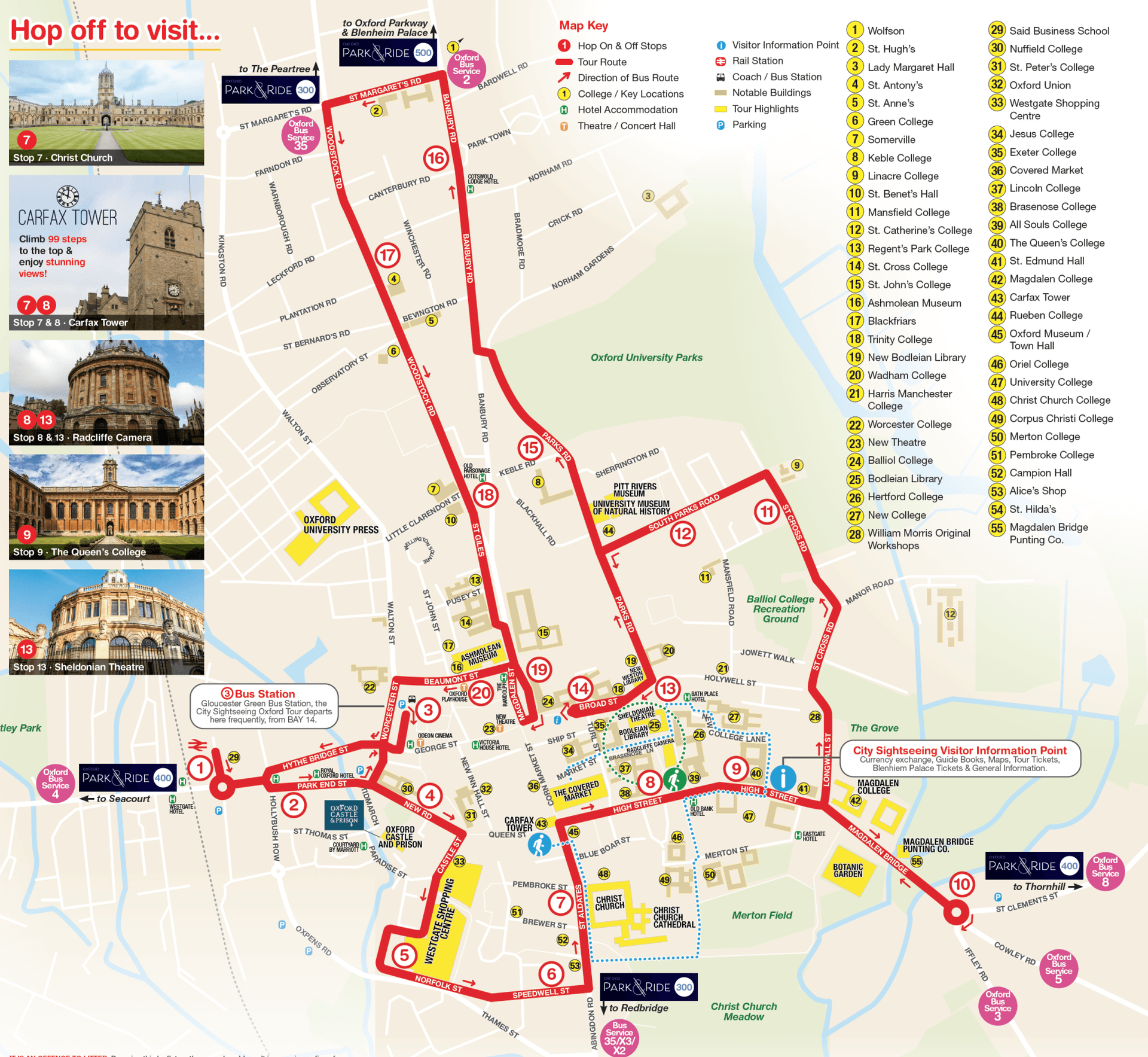 City Sightseeing Oxford Hop-on Hop-off Bus Tour - تصویر 6