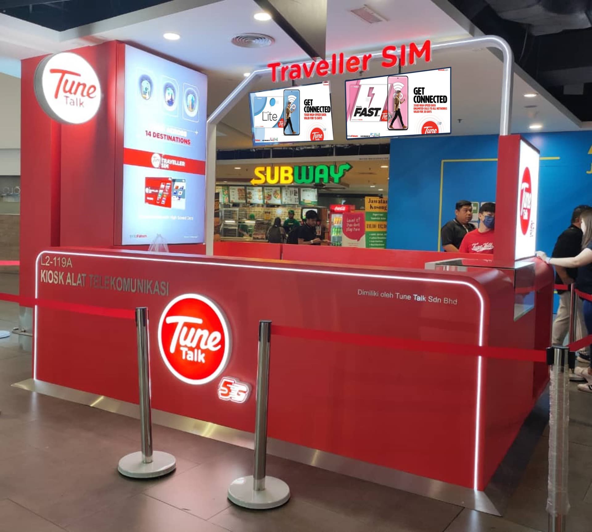 Malaysia 5G SIM Card (Kuala Lumpur International Airport Terminal 2 Pickup) - تصویر 8