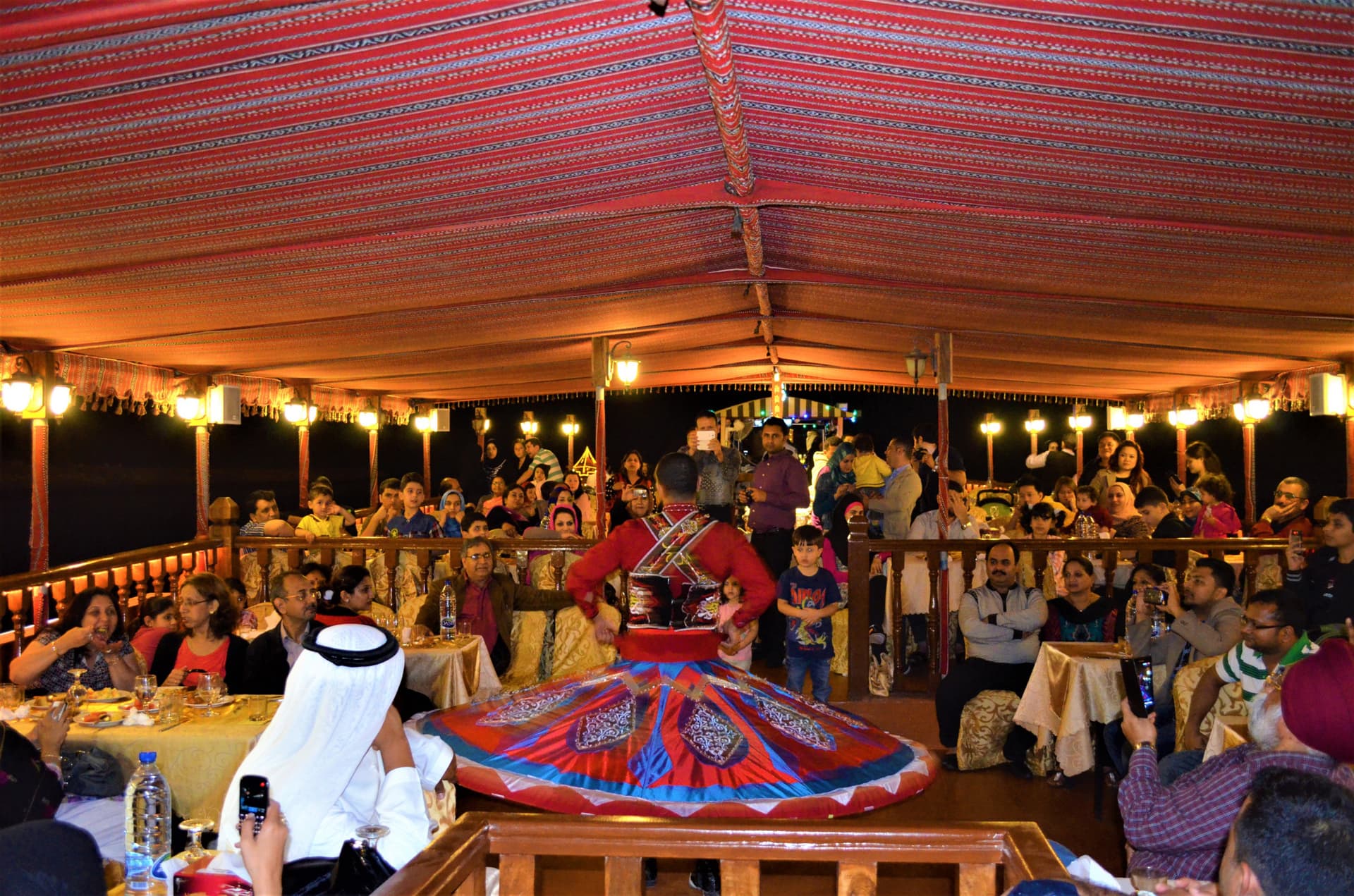 Dubai Dhow Cruise with Dinner & Live Entertainment - تصویر 3