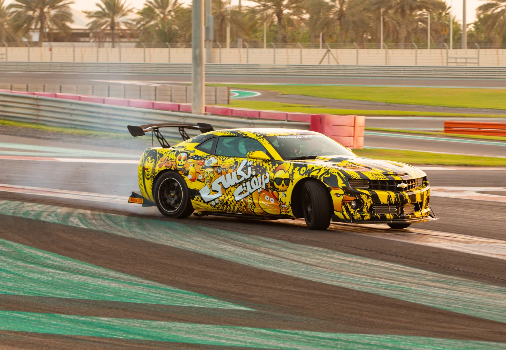 Yas Marina Circuit Chevrolet Drift Taxi Passenger Experience - تصویر اصلی