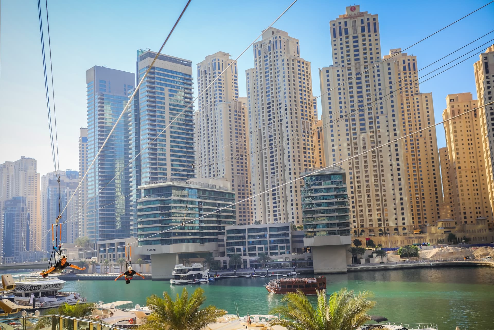 XLine Dubai Marina Zipline - تصویر 2